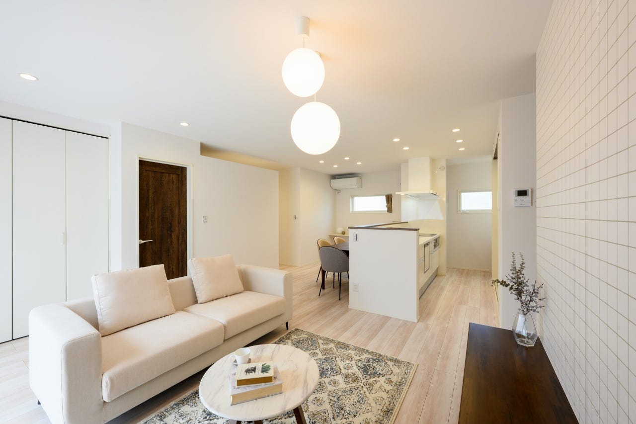 個性的なデザインも造ることができ、ワンフロアなので家族のコミュニケーションも増えます。