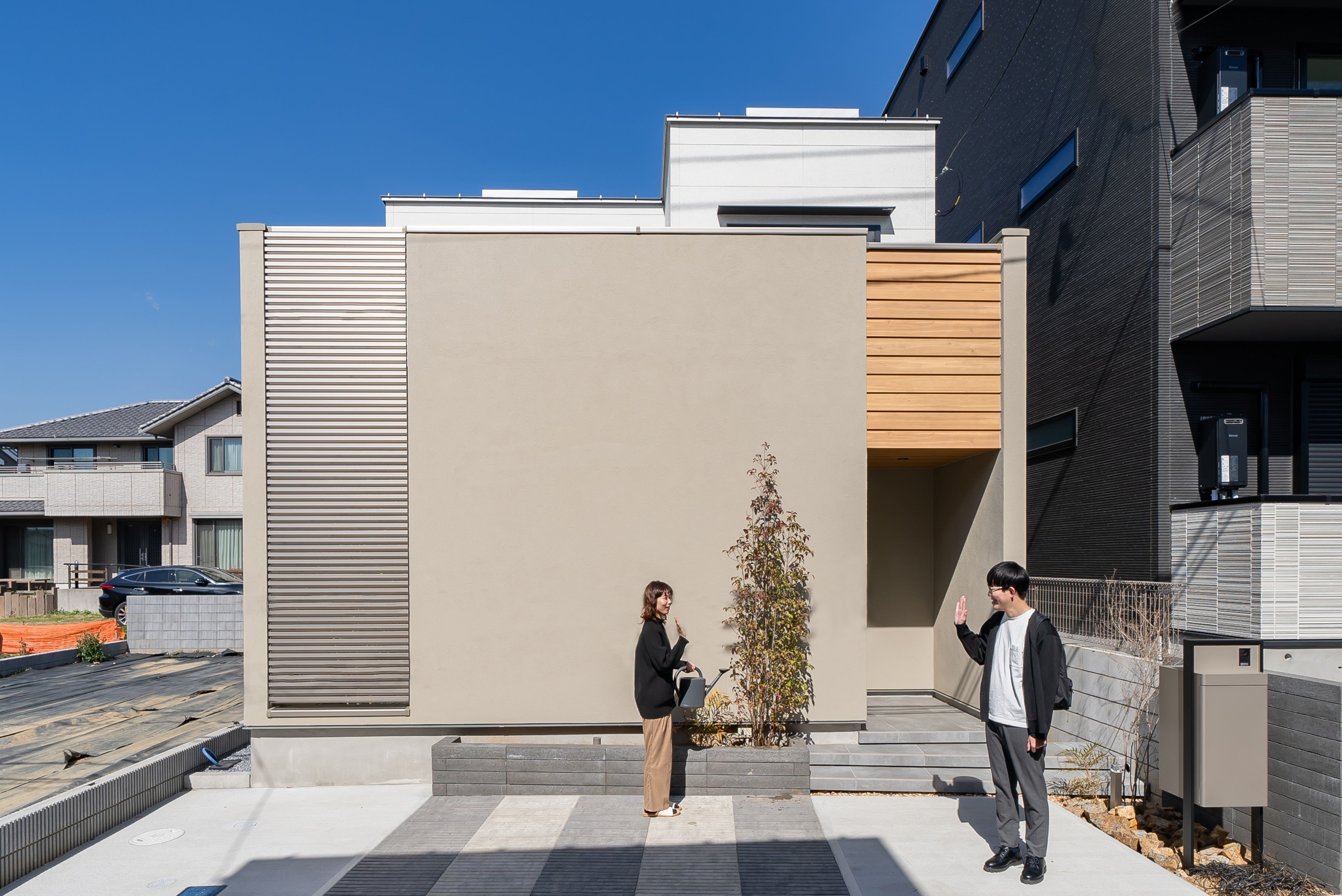 建築工房 櫓 LDKP ー中庭のひかり差し込むジャパンディインテリアな暮らしー