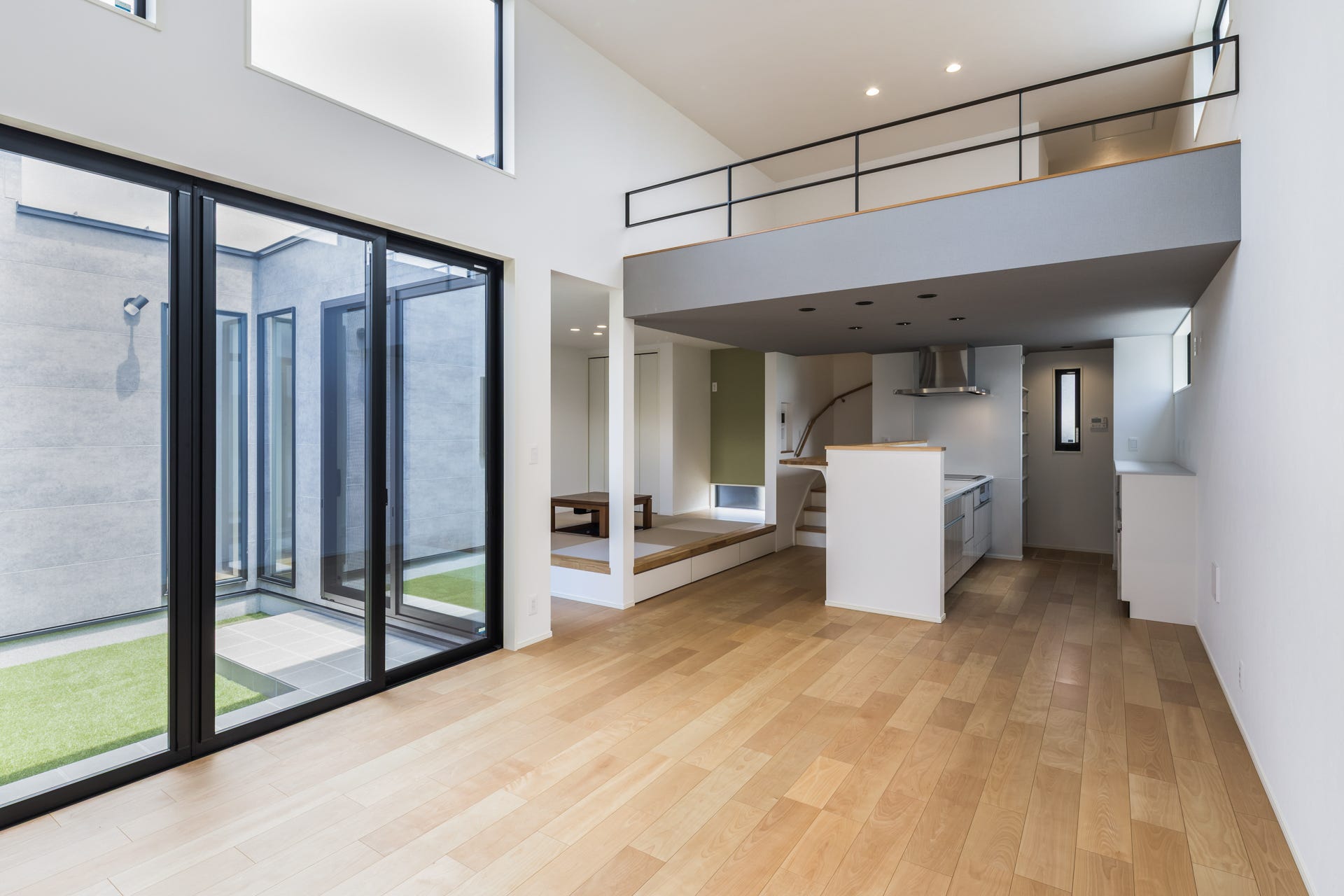 Point.03　空間の繋がり