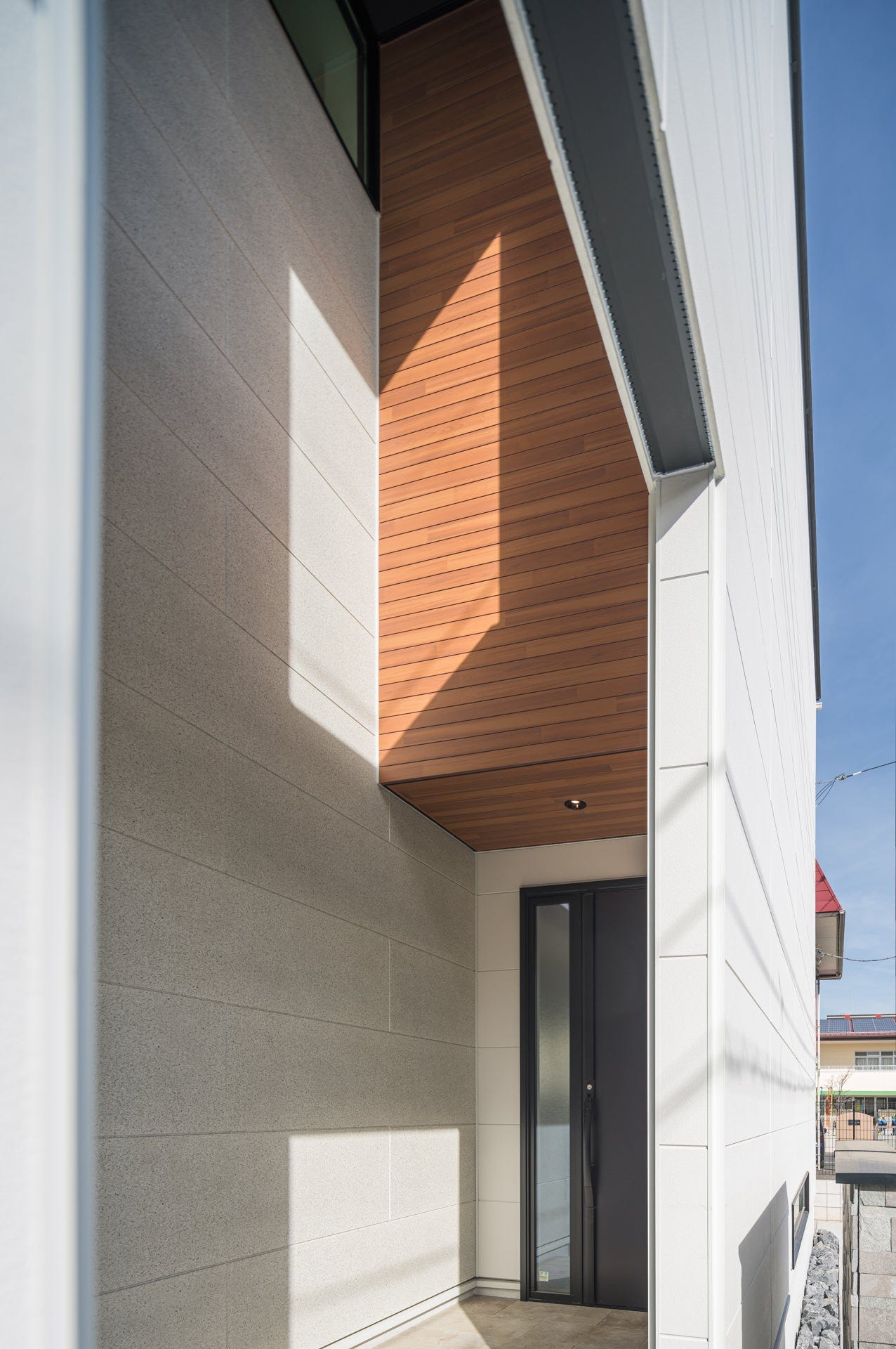 Point.01　吹抜けのあるポーチ