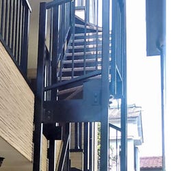 階段の建築面積の算定のご相談